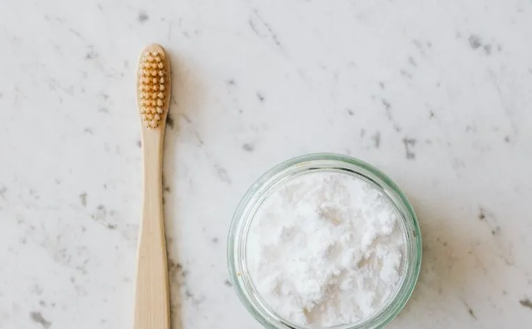 tooth brush with grout cleaning solution